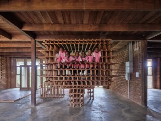 African Flow School in Cameroon kindergarten building