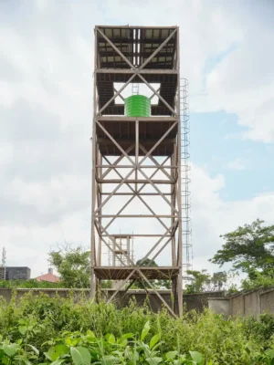 African Flow School in Cameroon kindergarten building