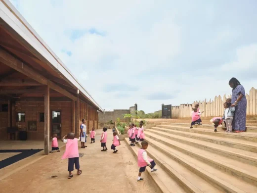 African Flow kindergarten Cameroon building