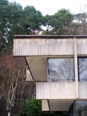 Bernat Klein Studio, modern Scottish Borders building