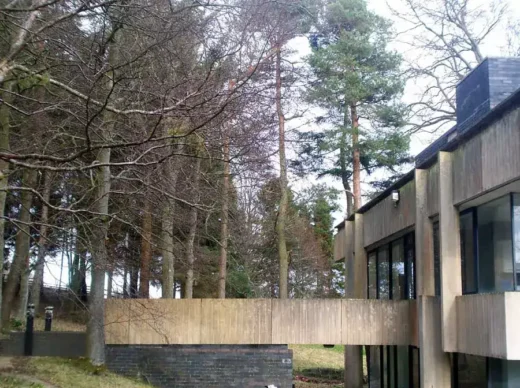 Bernat Klein Studio, modern Scottish Borders building