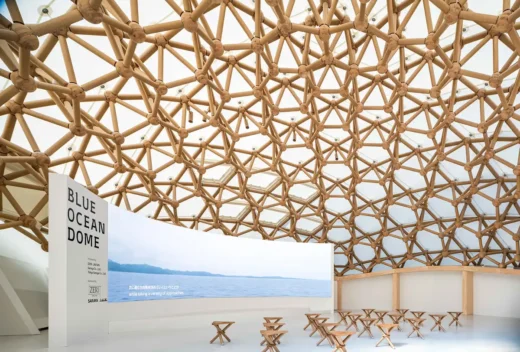 Blue Ocean Dome designs by Shigeru Ban Architects