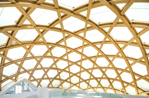 Blue Ocean Dome designs by Shigeru Ban Architects
