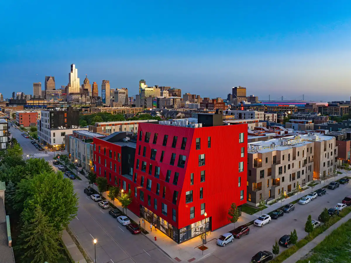 City Modern Detroit apartments, Brush Park, MI