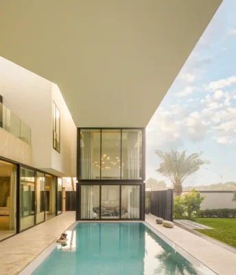 Cleft House Abdullah Al-Salem Kuwait luxury home
