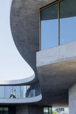 David Geffen Galleries LACMA building by Peter Zumthor, Los Angeles
