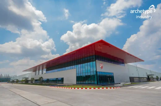 Ducati Factory and Showroom Rayong South Thailand