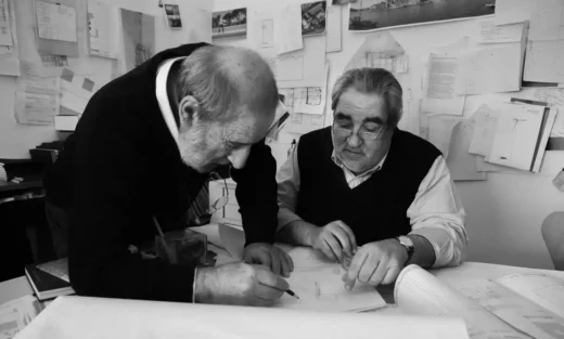Eduardo Souto de Moura, with Alvaro Siza