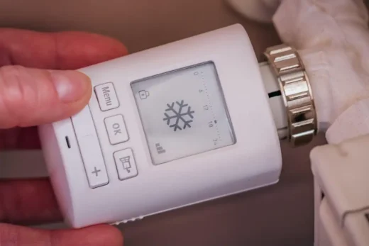 Home HVAC system selection thermostat