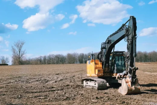 Excavator construction equipment