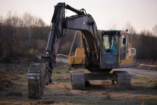 Excavator digging equipment