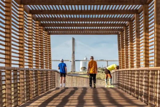 Loures Riverfront promenade Lisbon Portugal