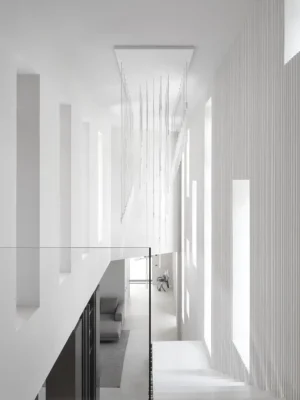 Soaring House in Moscow by VFORM light interior