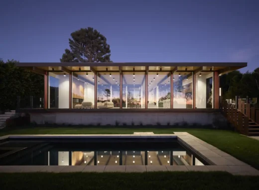 Malibu Glass Box House California