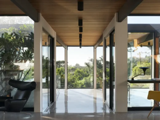 Malibu Glass Box House California