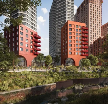 Mayfield Park residential development Manchester Landsec