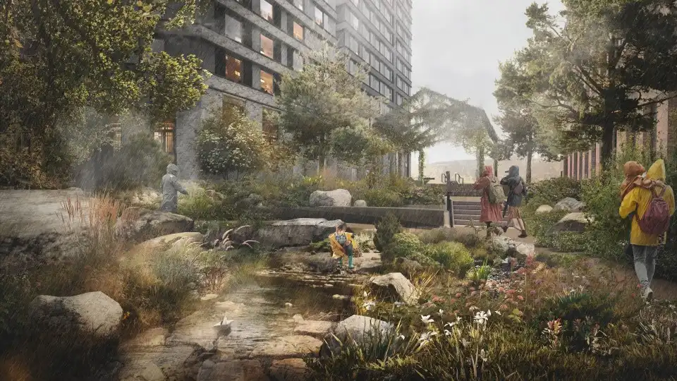 Mayfield Park Manchester residential development