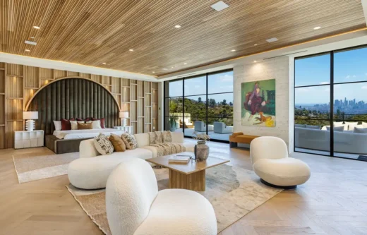 1414 Donhill Drive, Beverly Hills, California mansion interior