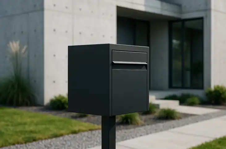 Modern mailbox architectural style advice