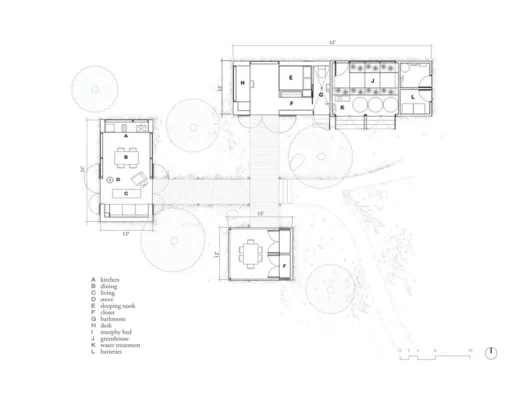 Washington State prefabricated house floor plan