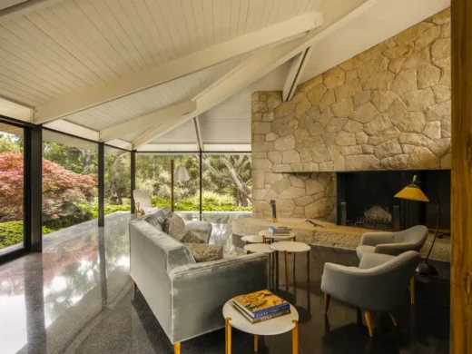 US mid-century home interior design