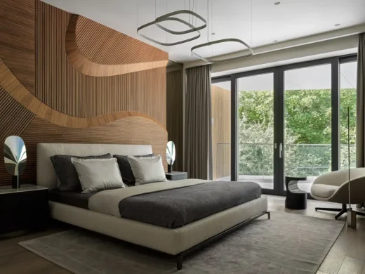Soaring House in Moscow bedroom interior design