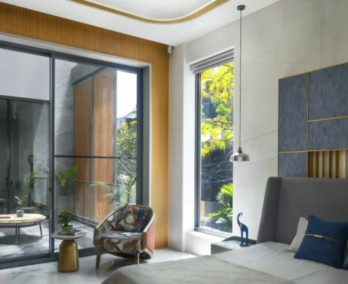 The Step Maze House New Delhi interior design