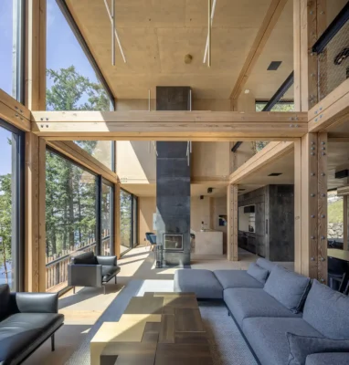 Pacific Northwest Forest home interior design
