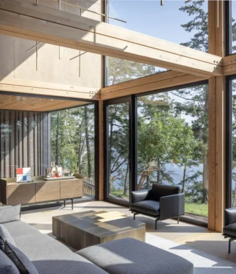 Pacific Northwest Forest home interior design