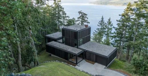 Modern Pacific Northwest Forest wooden property