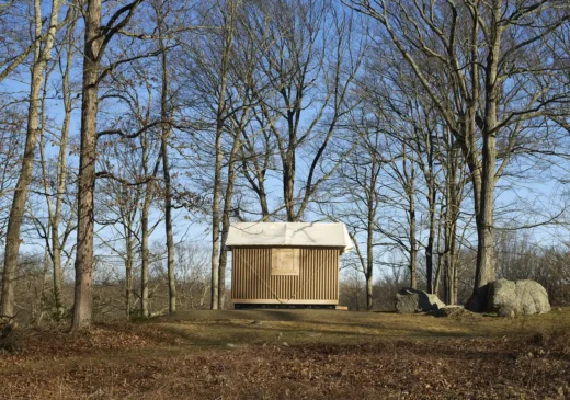 Paper Log House design by Shigeru Ban Architects