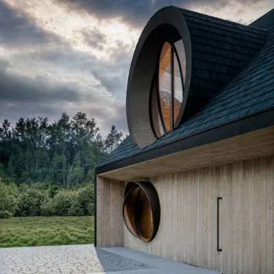 The Shelter House with Scorpio Garden, Poland