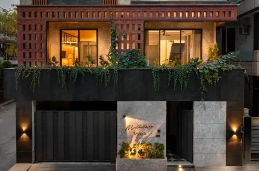 The Step Maze House New Delhi property design