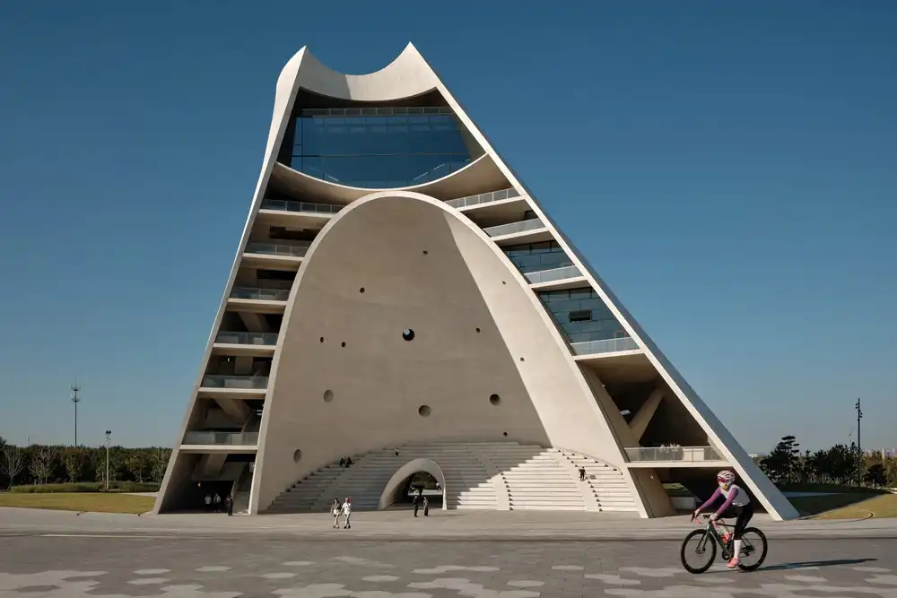 Sun Tower Bohai Rim Region China