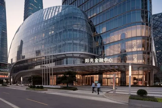 Sunshine Financial Center, Beijing building by Woods Bagot China
