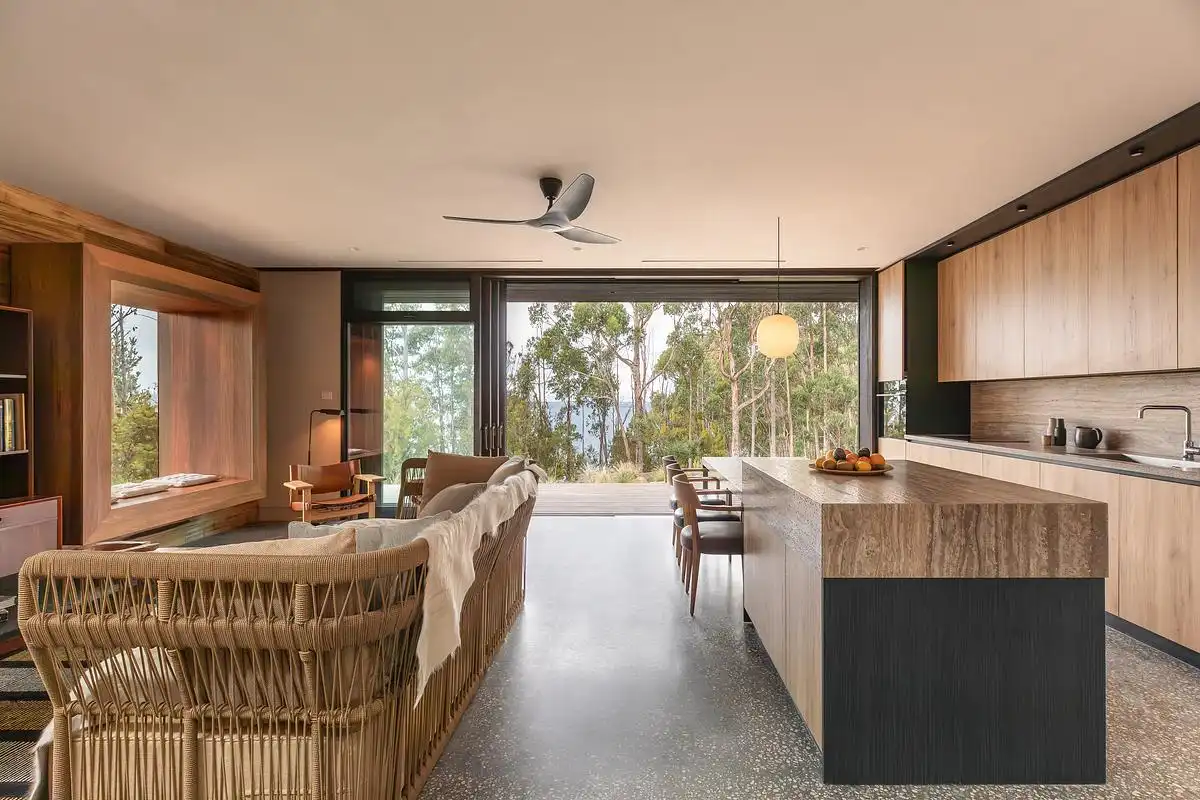 The Pond Retreat Tasmania Australia interior