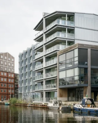 Tolhuiskade Tolhuiskanaal Amsterdam apartments building