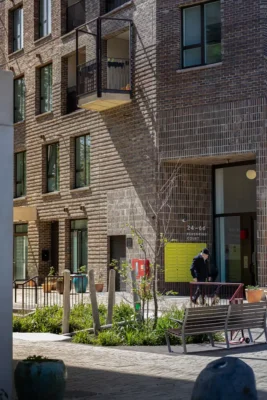 Tower Court homes Stamford Hill, London - 2025 Neave Brown Award for Housing Shortlist