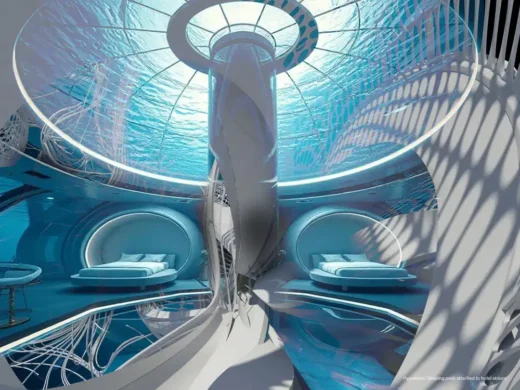 Tsunami Submersible Emergency Hotel the Pacific Ocean