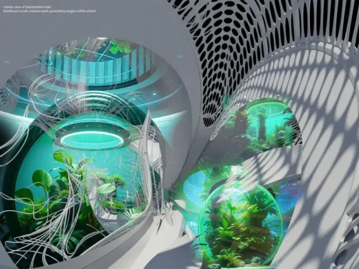 Tsunami Submersible Emergency Hotel Pacific Ocean