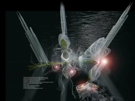 Tsunami Submersible Emergency Hotel Pacific Ocean