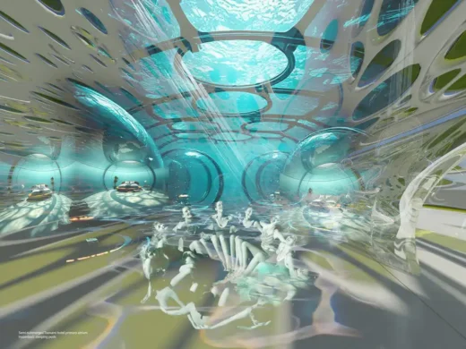 Tsunami Submersible Emergency Hotel Pacific Ocean