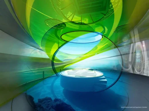 Tsunami Submersible Emergency Hotel the sea