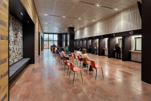 USA Consulate General Nogales in Mexico building interior design
