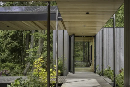 Whidbey Puzzle Prefab, Washington, USA home design