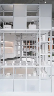 White Is Good Shop in Luoyang Henan Province China