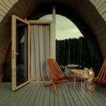 Moldova earth-sheltered rental cabins