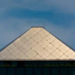Modern roof residential property