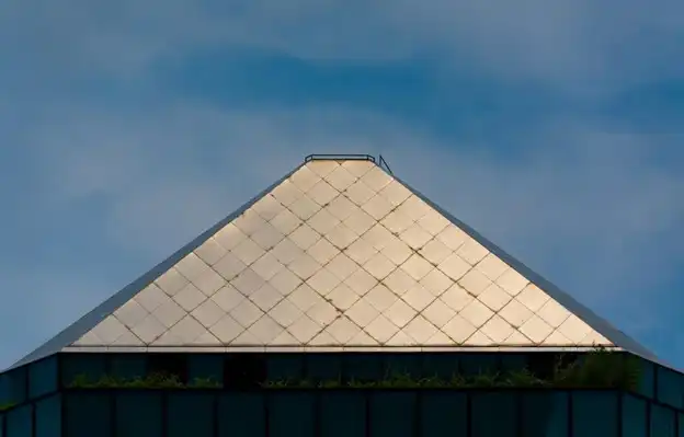 Modern roof residential property