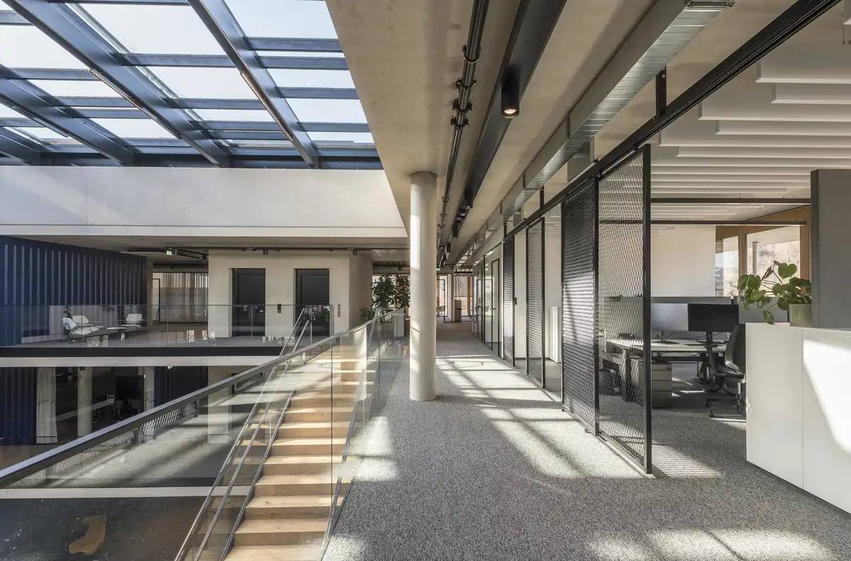 New BODNER Group headquarters Kufstein interior design